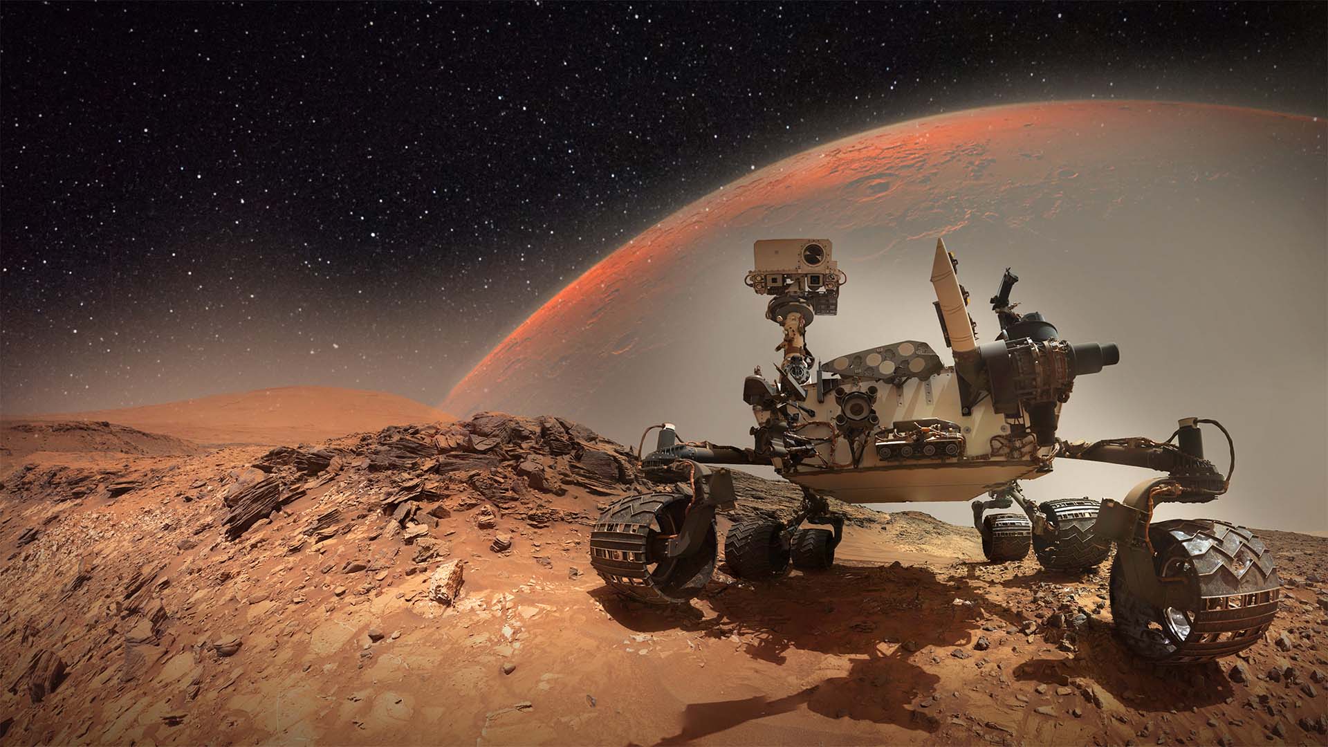 Marsjański łazik Curiosity