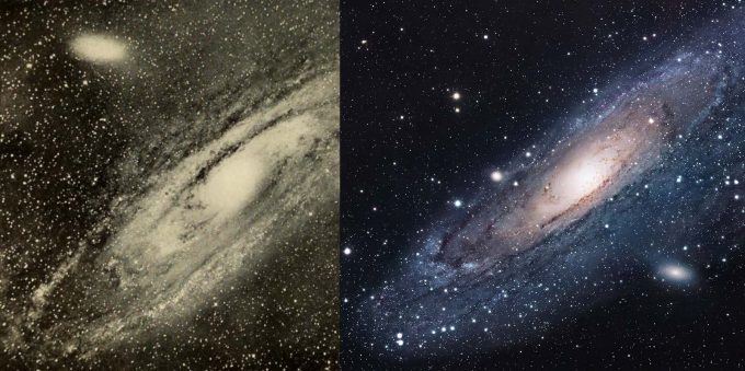 Kiedyś i dziś. Fotografie unaoczniające, jak rozwinęła się astronomia