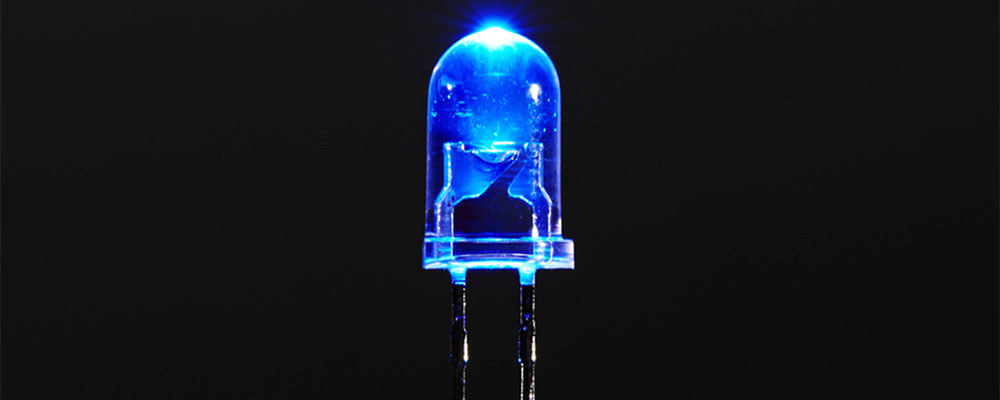Niebieska dioda LED