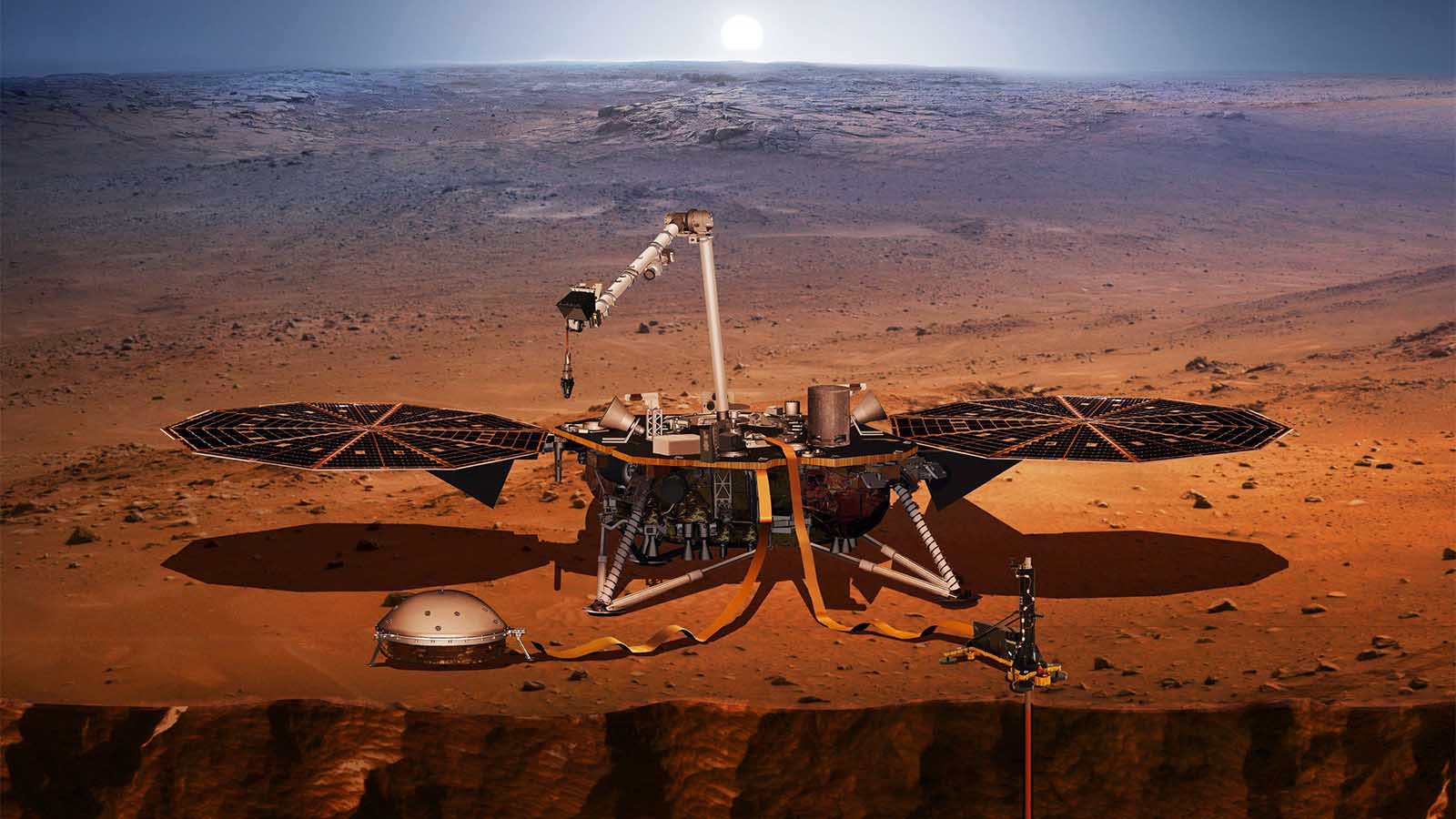 Sonda Insight na Marsie