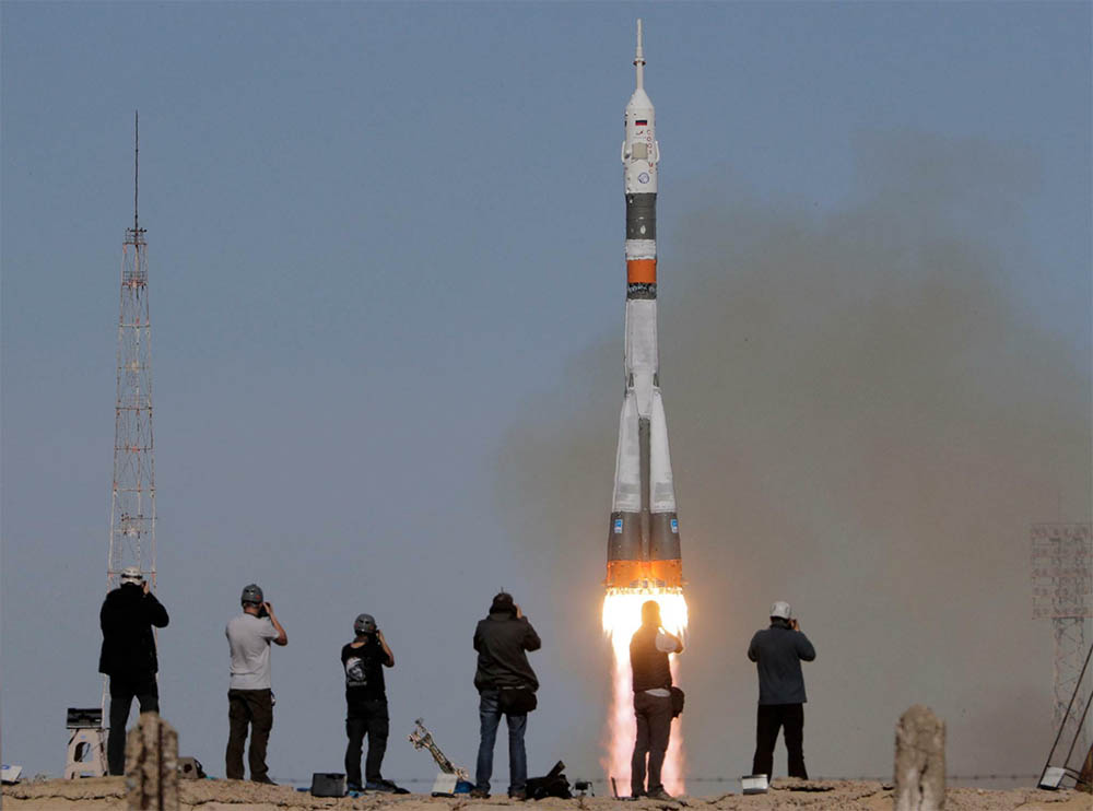 Start rakiety Sojuz