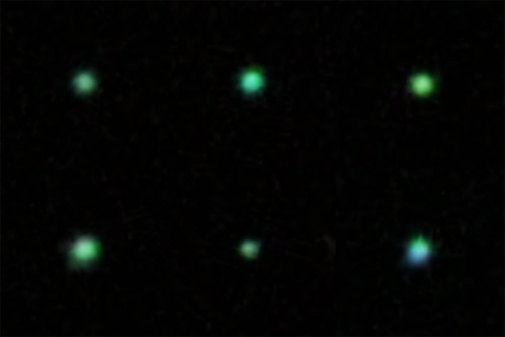 Galaktyki zielony groszek