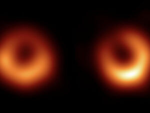 Nowy obraz czarnej dziury w M87